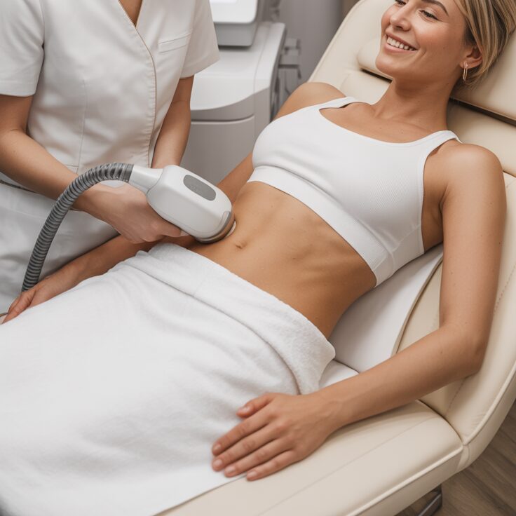 RF Lifting & Microneedling Bauch nach der Geburt – Timeless Glanz