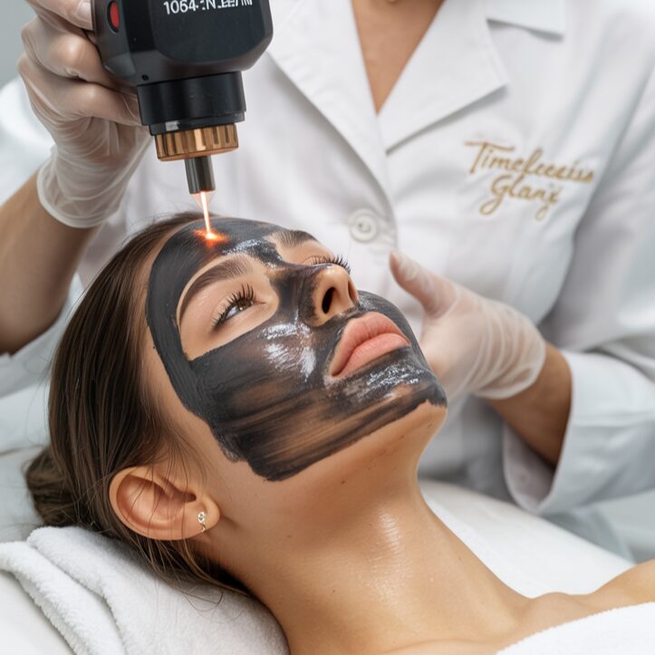 Carbon Peeling 1 Sitzung – porenverfeinerndes Laserpeeling