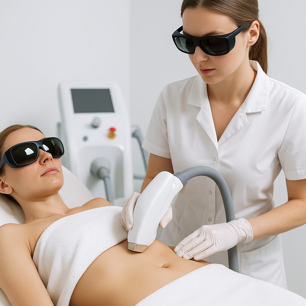 Laserhaarentfernung Bauch – Timeless Glanz