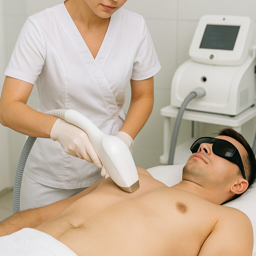 Laserhaarentfernung Brust – Timeless Glanz