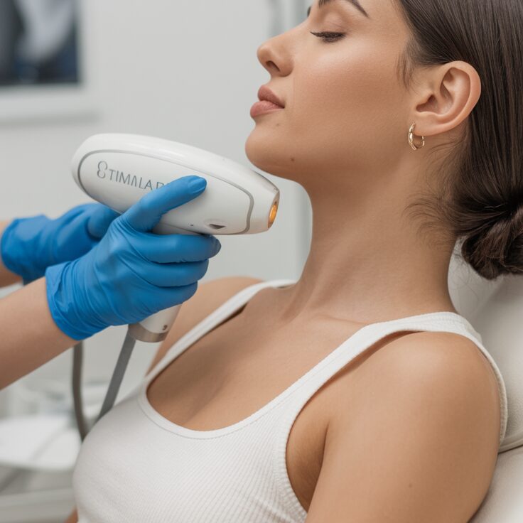 Laserhaarentfernung Hals – Timeless Glanz