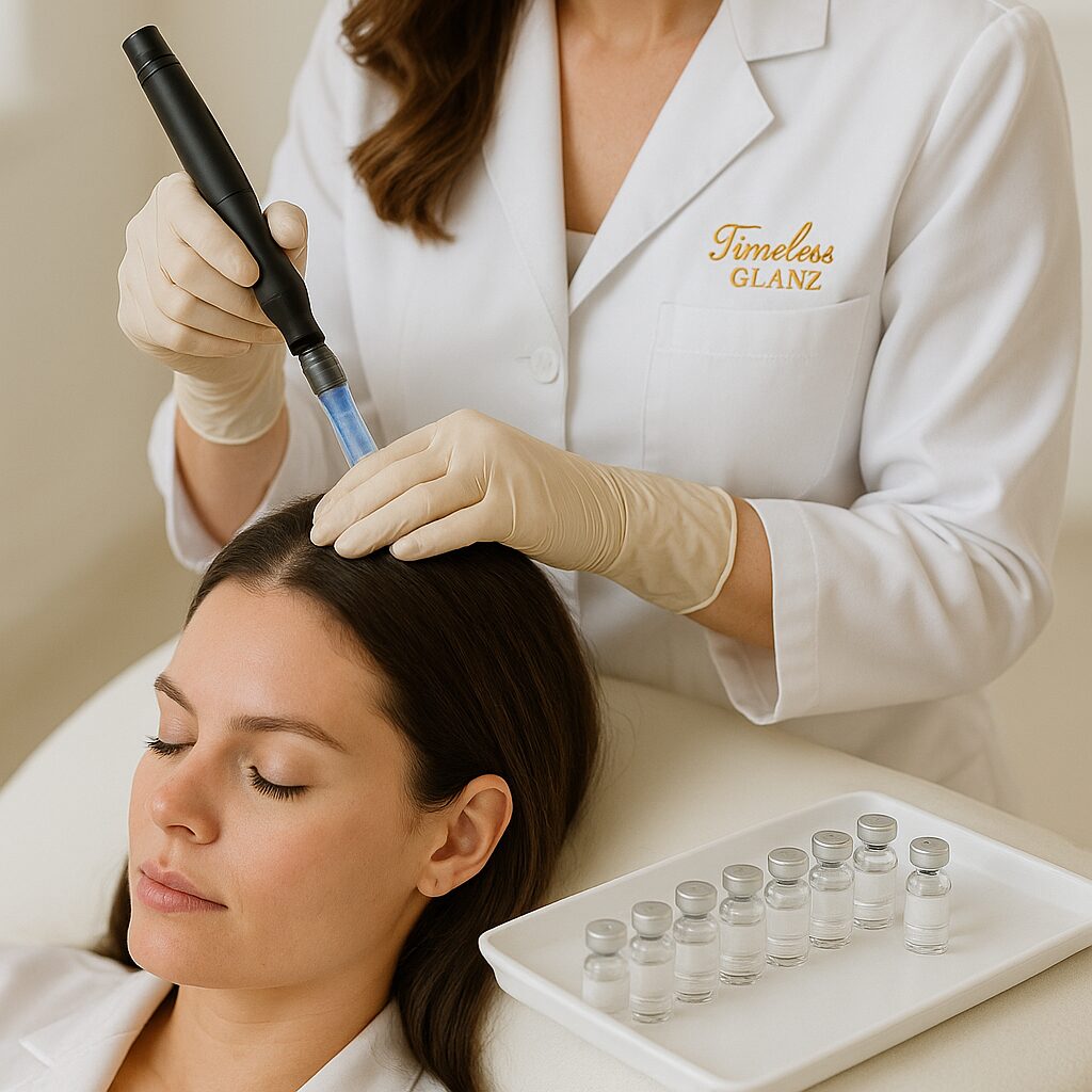 Mesotherapie für die Kopfhaut – 8er-Kur für sichtbare Ergebnisse