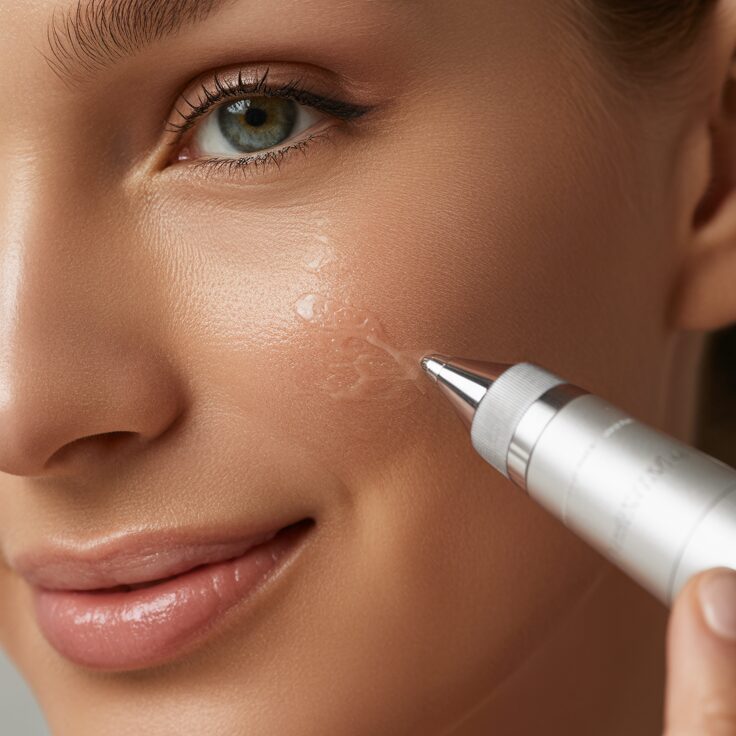 RF Lifting & Microneedling bei Post-Akne – Timeless Glanz